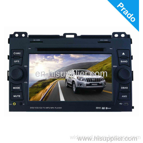 8inch Toyota Prado Car Dvd Player Dvb-t Bt Mp3/4 Mpeg Tv Vcd Cd Usb Sd Radio Am/fm Ipod